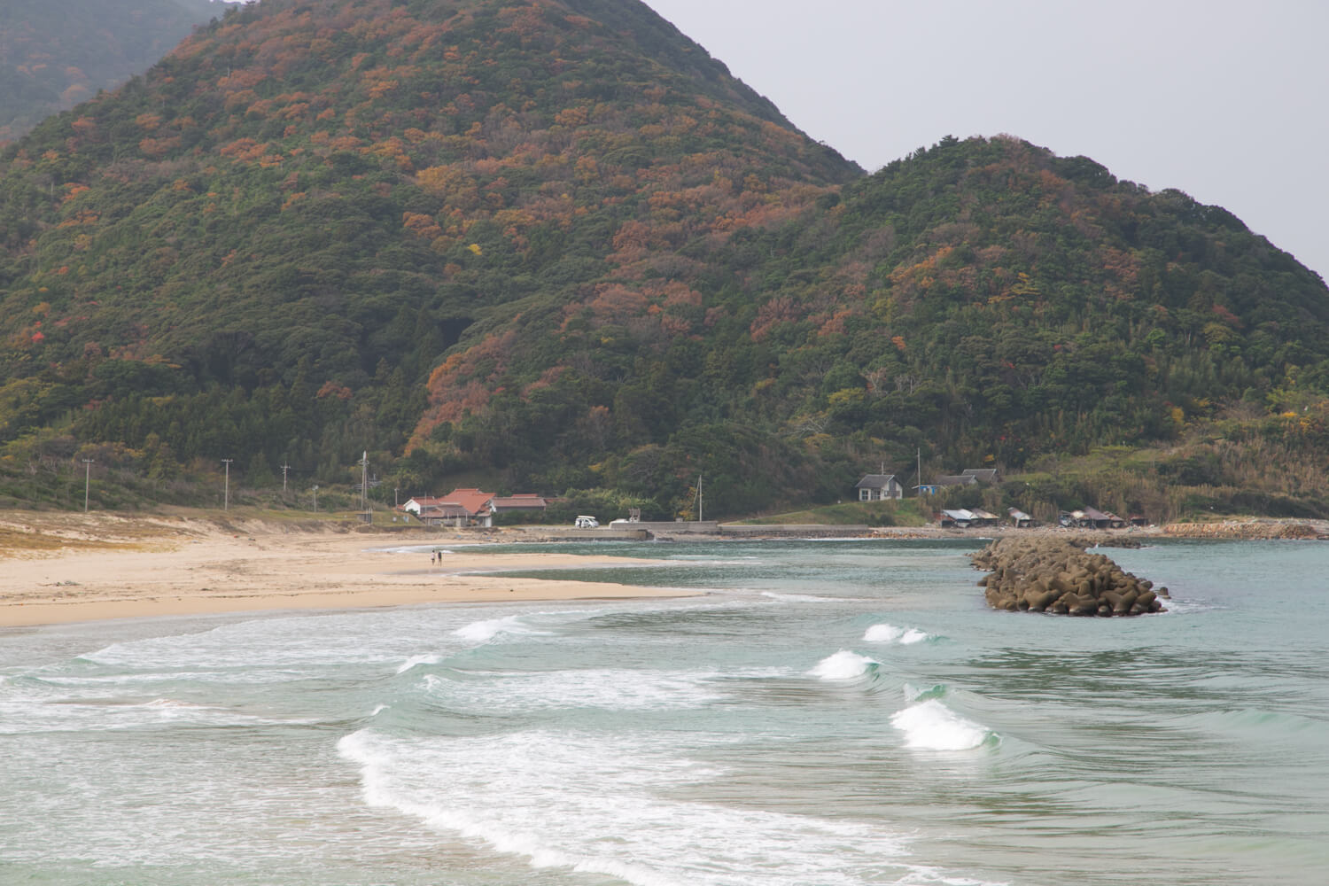 鳴き砂の清が浜