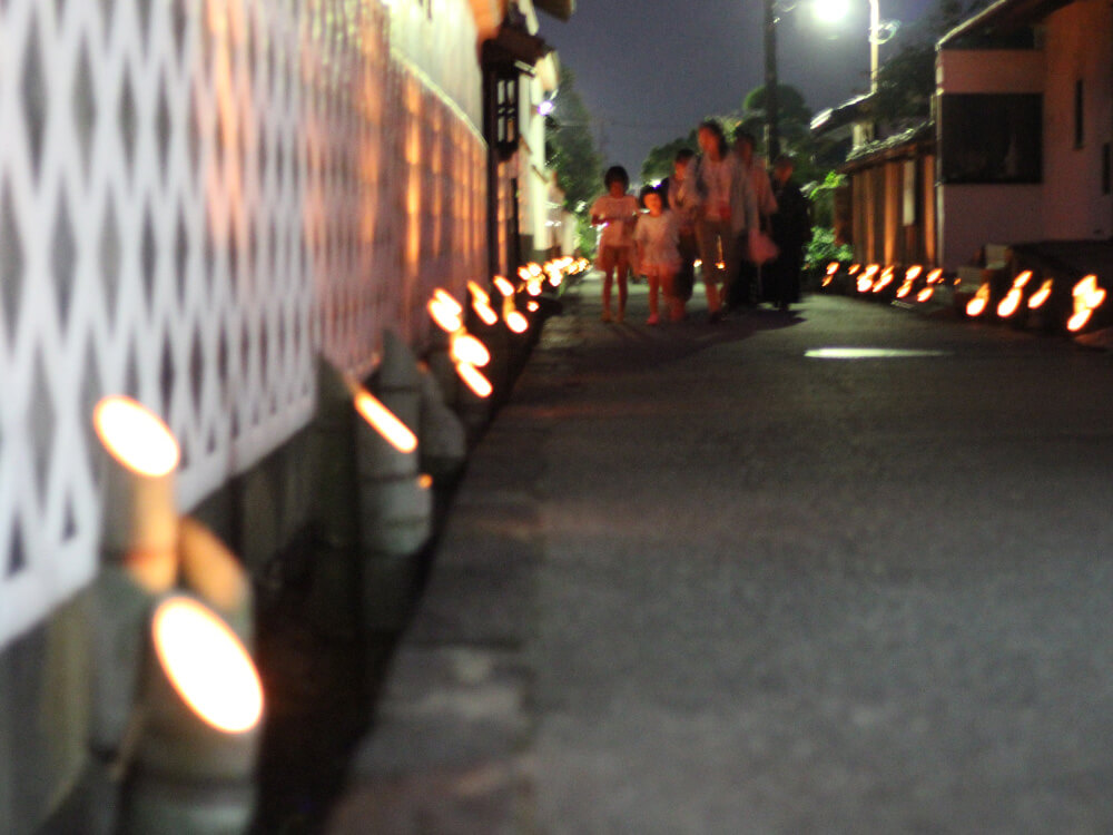 萩・竹灯路物語