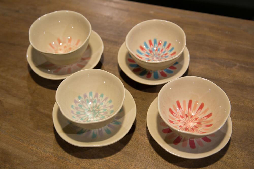 萩焼 カップ&ソーサー（カネコツカサ） - ながと路 - ワタシにミガキを