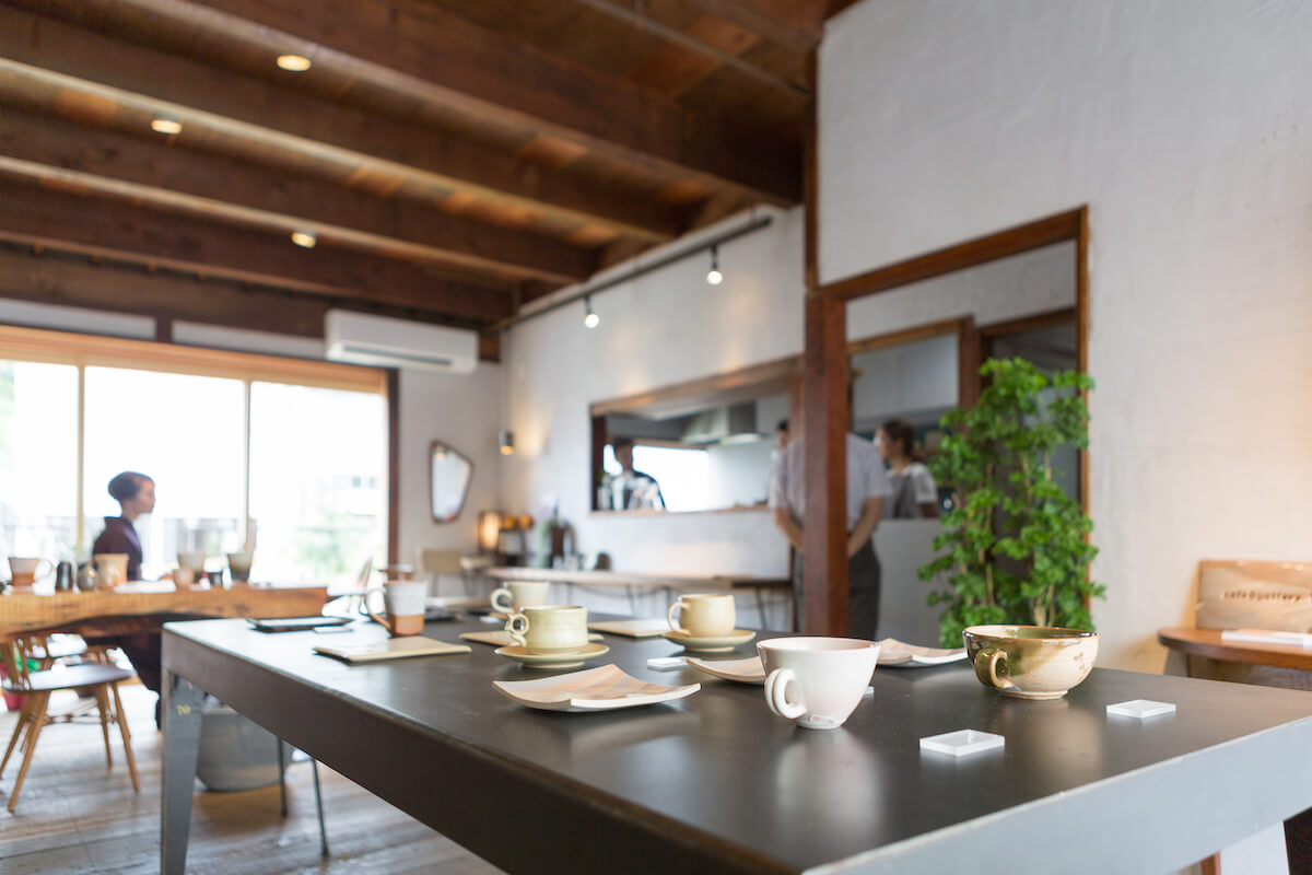 cafe&pottery 音　（カフェ＆ポタリィ）